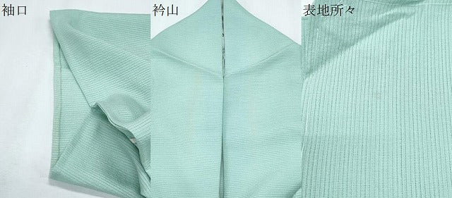 平和屋着物＊夏物　訪問着　絽　草花文　銀彩　正絹　逸品　CABJ1137th