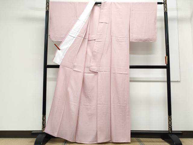 平和屋着物＊夏物　色無地　雲井染先練駒絽　虹色　反端付き　正絹　逸品　未使用　CABJ1159th
