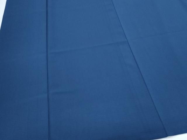 平和屋着物＊夏物　色無地　絽　紺青色　正絹　逸品　CABJ1163th