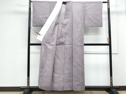 平和屋着物＊夏物　紗紬　霞文　正絹　逸品　CABJ1192th