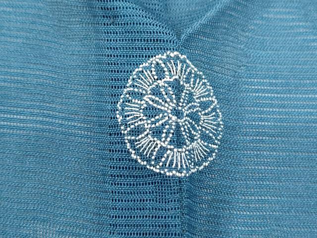 平和屋着物＊夏物　訪問着　絽　草花文　正絹　逸品　CABJ1193th
