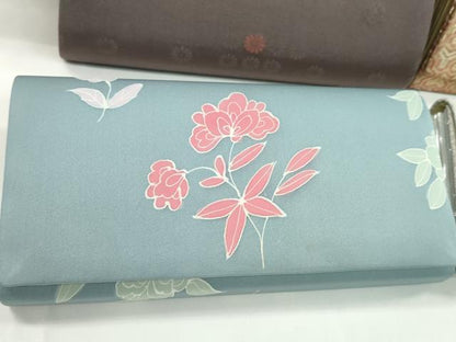 平和屋着物▼和装小物　和装バッグまとめて４点　ハンドバッグ　枝花文　毘沙門亀甲　吉祥文　礼装　金銀糸　逸品　CABJ1219ju