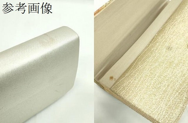 平和屋着物▼和装小物　和装バッグまとめて４点　ハンドバッグ　佐賀錦　御所車吉祥花文　雲取り竹青海波　礼装　金銀糸　逸品　CABJ1220ju