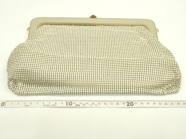 平和屋着物▼和装小物　和装バッグ　メッシュバッグまとめて４点　メタルメッシュ　逸品　CABJ1235ju
