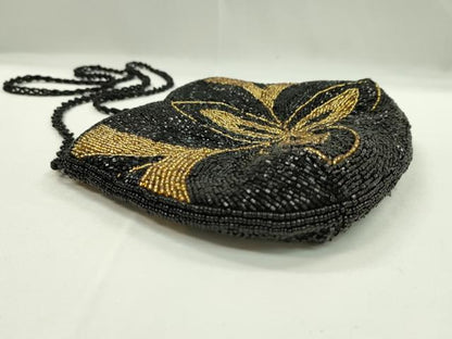 平和屋着物▼和装小物　ビーズバッグまとめて２点　インド刺繍　手刺繍　巾着　ポシェット　未使用あり　逸品　CABJ1249ju