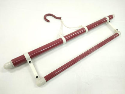 平和屋着物▼和装小物　着物ハンガーまとめて３点　伸縮式　帯掛け付　逸品　CABJ1271ju