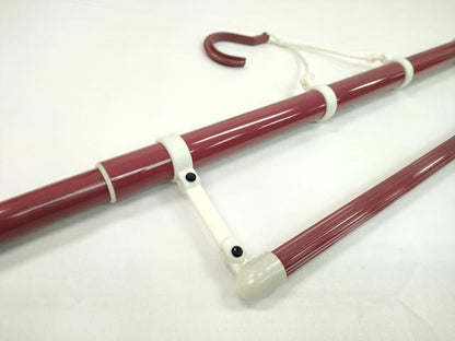 平和屋着物▼和装小物　着物ハンガーまとめて３点　伸縮式　帯掛け付　逸品　CABJ1272ju