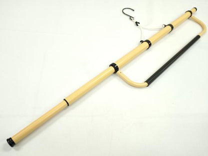 平和屋着物▼和装小物　着物ハンガーまとめて４点　伸縮式　帯掛け付　逸品　CABJ1273ju