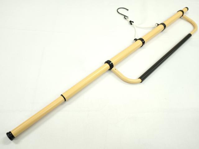 平和屋着物▼和装小物　着物ハンガーまとめて４点　伸縮式　帯掛け付　逸品　CABJ1273ju