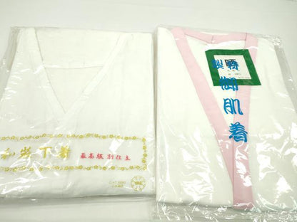 平和屋着物▼和装小物　和装肌着まとめて10点　肌襦袢　裾除け　レース　ガーゼ　サイズ混合　未使用多数　逸品　CABJ1279ju