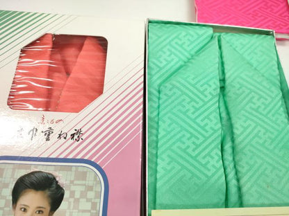 平和屋着物▼和装小物　重ね衿・伊達衿まとめて20点　紗綾形　縮緬　未使用あり　逸品　CABJ1319ju