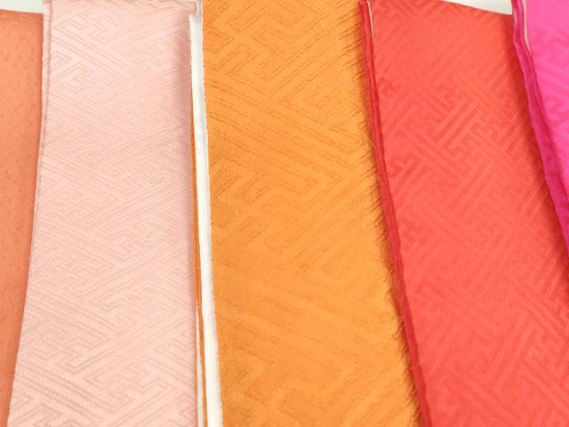平和屋着物▼和装小物　重ね衿・伊達衿まとめて20点　紗綾形　縮緬　未使用あり　逸品　CABJ1319ju