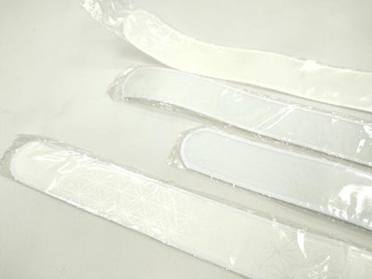 平和屋着物▼和装小物　衿芯まとめて10点　綸子　ポリ　一文字　弓型　長襦袢　着付け　長尺あり　未使用多数　逸品　CABJ1327ju
