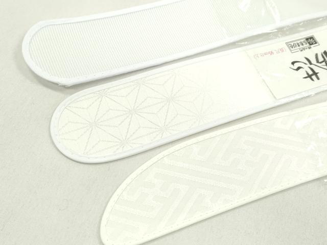 平和屋着物▼和装小物　衿芯まとめて10点　綸子　ポリ　一文字　弓型　長襦袢　着付け　長尺あり　未使用多数　逸品　CABJ1327ju