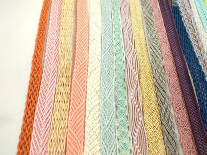 平和屋着物＊夏物　和装小物　帯締め20本セット　レース織　金銀糸　逸品　CABJ1368ju