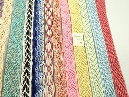 平和屋着物＊夏物　和装小物　帯締め20本セット　レース織　金糸　未使用あり　逸品　CABJ1394ju