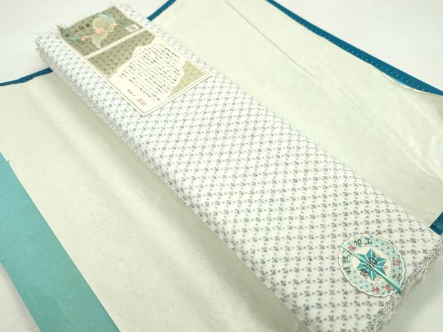 平和屋着物＊夏物　近江八重山上布　浴衣　反物　絣文様　綿　着尺　逸品　未使用　CABJ1397ju