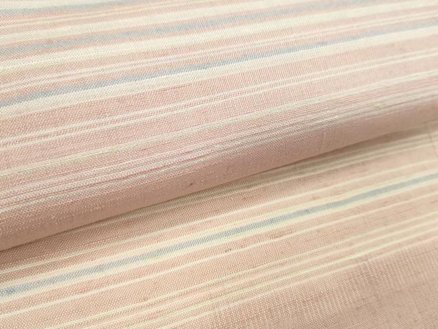 平和屋着物●紬　反物　熨斗目絣　江戸段　草木染　着尺　逸品　未使用　CABJ1425ju