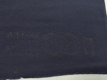 平和屋着物●付下げ　反物　総刺繍　手刺繍作家　梯久恵　ぽっくり下駄　金糸　丹後ちりめん　証紙付き　着尺　逸品　未使用　CABJ1445ju