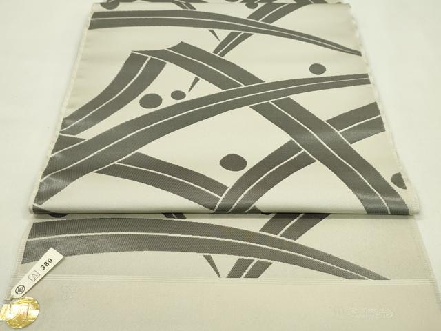 平和屋着物●西陣　川島織物　名古屋帯　反物　露芝文　証紙付き　逸品　未使用　CABJ1451ju