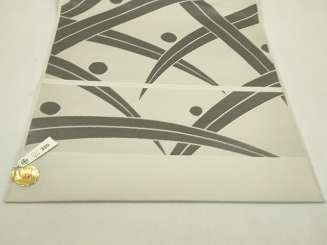 平和屋着物●西陣　川島織物　名古屋帯　反物　露芝文　証紙付き　逸品　未使用　CABJ1451ju