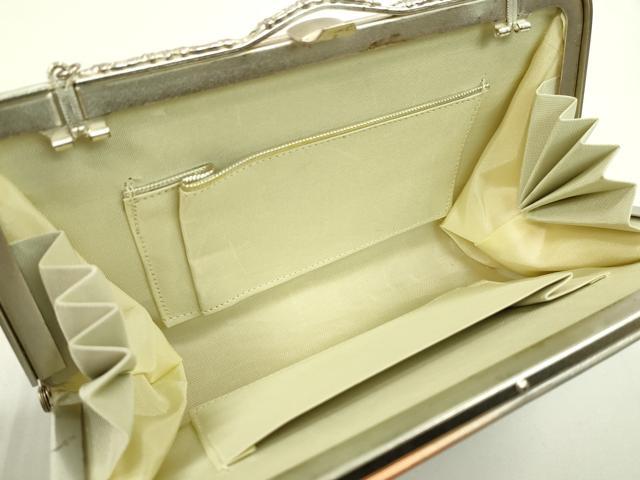 平和屋着物▼和装小物　和装バッグまとめて３点　ハンドバッグ　佐賀錦　籬花丸笹文　金銀糸　逸品　CABJ1471ju