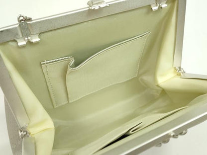 平和屋着物▼和装小物　和装バッグまとめて３点　ハンドバッグ　佐賀錦　松竹梅　草花文　箔散らし　金銀糸　逸品　CABJ1475ju