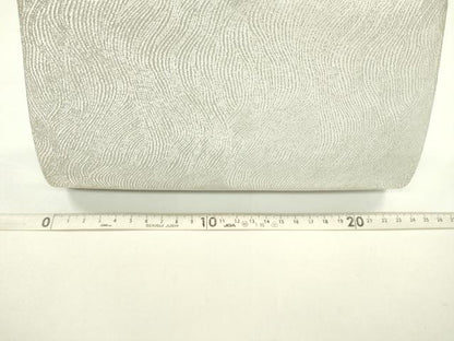 平和屋着物▼和装小物　和装バッグまとめて３点　ハンドバッグ　向い鶴菱文　礼装　金銀糸　逸品　CABJ1477ju