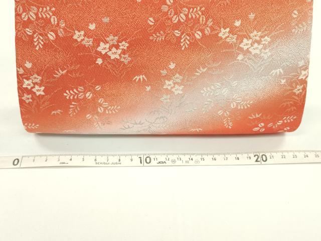 平和屋着物▼和装小物　和装バッグまとめて３点　ハンドバッグ　扇市松花文　草花文　暈し　金銀糸　逸品　CABJ1478ju