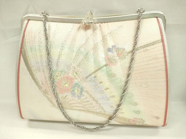 平和屋着物▼和装小物　和装バッグまとめて３点　ハンドバッグ　ペイズリー　花蝶文　吉祥文　金糸　ラメ糸　逸品　CABJ1479ju