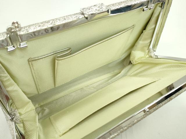 平和屋着物▼和装小物　和装バッグまとめて３点　ハンドバッグ　佐賀錦　扇面花蝶文　御所車七宝花文　金銀糸　逸品　CABJ1480ju