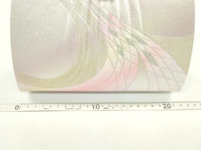 平和屋着物▼和装小物　和装バッグまとめて３点　ハンドバッグ　佐賀錦　雪輪花蝶文　吉祥文　金銀糸　逸品　CABJ1482ju