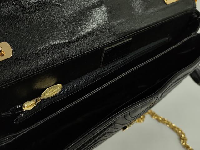 平和屋着物▼和装小物　ファッション小物　黒バッグまとめて４点　型押し　本皮　カワノバッグ　Moresco　コード刺繍　逸品　CABJ1498ju