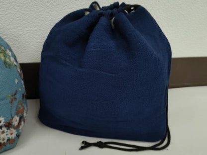 平和屋着物▼和装小物　和装バッグ　巾着まとめて５点　浴衣　花　楓　リバーシブル　綿　縮緬など　逸品　CABJ1501ju