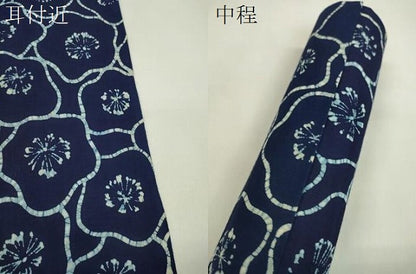 平和屋着物＊夏物　浴衣　反物　東京本染　本ろうけつ　舞花文　綿　着尺　逸品　未使用　CABJ1517ju