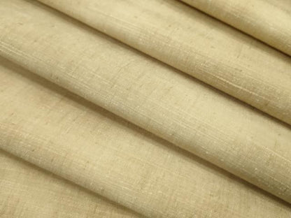 平和屋着物●結城紬　反物　霞文　丁子色　証紙付き　着尺　逸品　未使用　CABJ1525ju