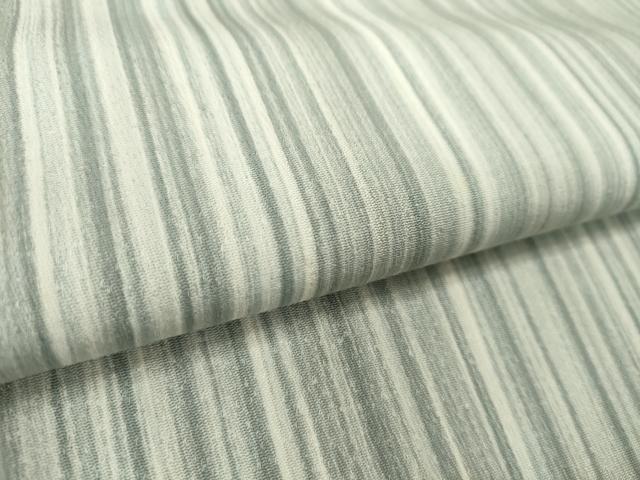 平和屋着物●染色家 岩浅公展　小紋　反物　縞　着尺　逸品　未使用　CABJ1527ju