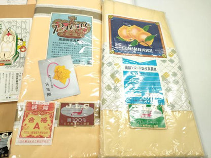 平和屋本店▼和装小物　夜具地まとめて10点　御夜具裏地　ブロード　リメイク　生地　素材　未使用　CABJ1529ju
