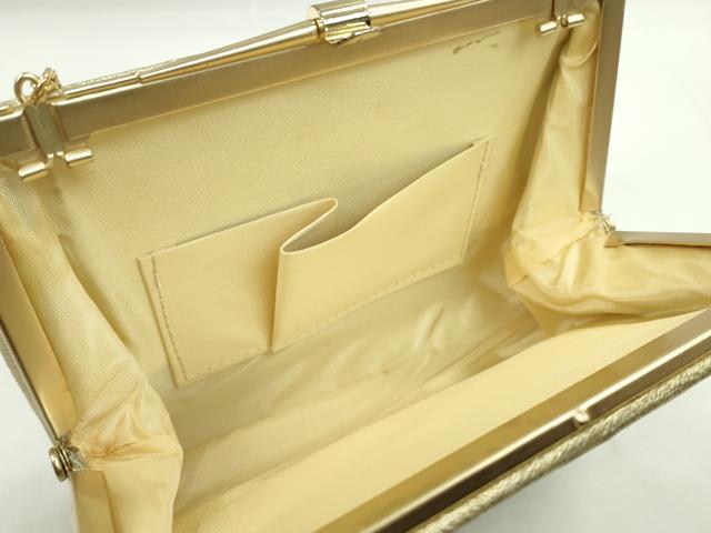 平和屋着物▼和装小物　和装バッグまとめて３点　ハンドバッグ　佐賀錦　花車文　流水花文　礼装　金銀糸　逸品　CABJ1555ju