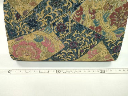 平和屋着物▼和装小物　和装バッグまとめて３点　ハンドバッグ　佐賀錦　更紗花文　菱花文　金糸　逸品　CABJ1563ju
