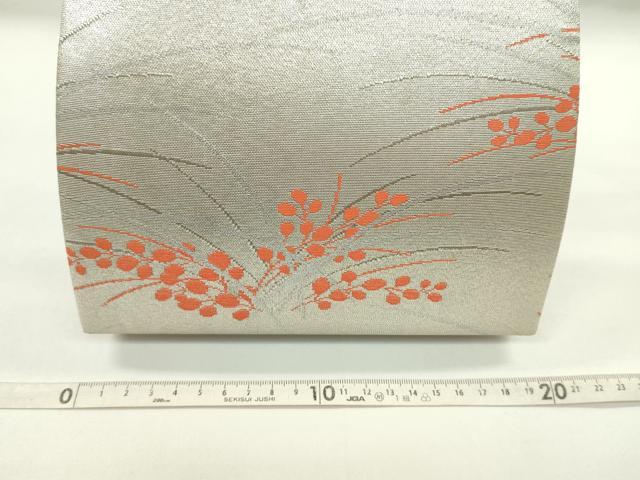 平和屋着物▼和装小物　和装バッグまとめて３点　ハンドバッグ　佐賀錦　菱文　梅松庭園風景文　金銀糸　逸品　CABJ1568ju
