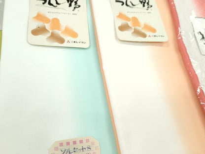 平和屋着物▼和装小物　八掛まとめて10点　暈し　色無地　未使用　CABJ1581ju