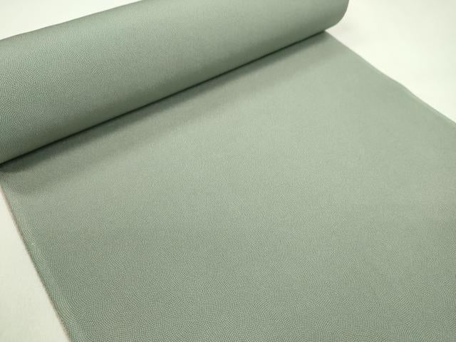 平和屋着物●江戸小紋　反物　作家物　鮫小紋柄　草木染　八掛付き　着尺　逸品　未使用　CABJ1599ju
