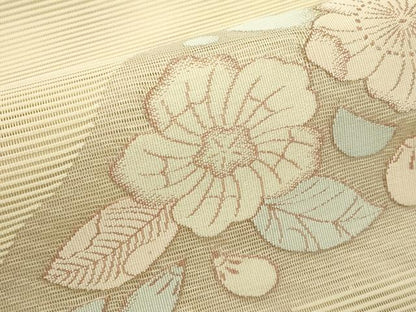 平和屋着物＊夏物　八寸名古屋帯　絽綴れ　辻が花　正絹　逸品　CABJ1606rv