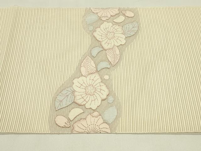平和屋着物＊夏物　八寸名古屋帯　絽綴れ　辻が花　正絹　逸品　CABJ1606rv