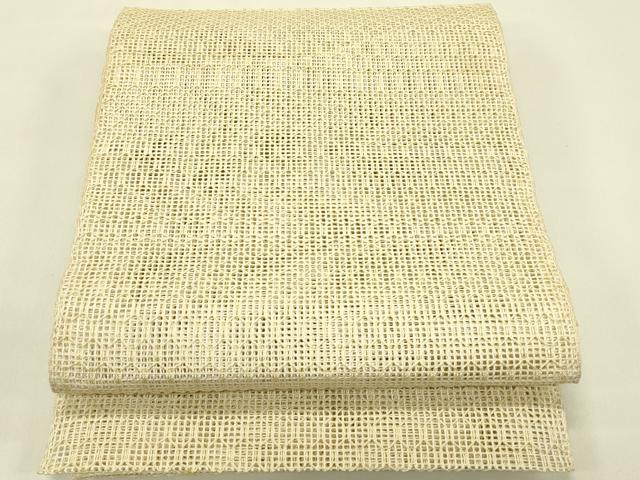 平和屋着物＊夏物　西陣　八寸名古屋帯　羅　正絹　逸品　未使用　CABJ1619rv