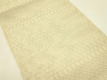 平和屋着物＊夏物　西陣　八寸名古屋帯　羅　正絹　逸品　未使用　CABJ1619rv
