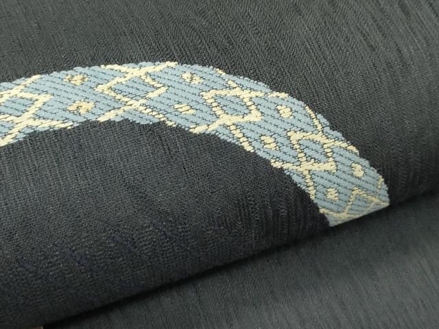 平和屋着物＊夏物　六通柄袋帯　吉祥丸文　金糸　正絹　逸品　CABJ1654rv