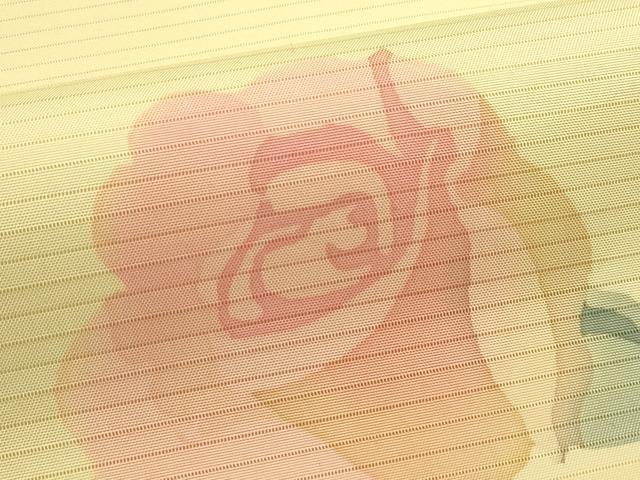 平和屋着物＊夏物　絽塩瀬　九寸名古屋帯　作家物　ろうけつ染め　薔薇　正絹　逸品　CABJ1694rv