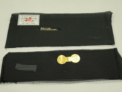 平和屋着物＊夏物　西陣　田中義織物謹製　六通柄袋帯　唐織　梟　舞花文　黒地　銀糸　証紙付き　正絹　逸品　CABJ1701rv